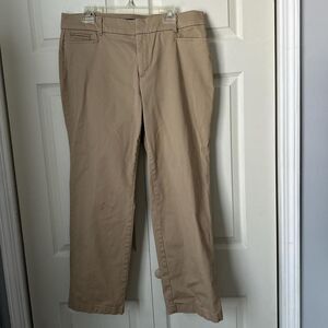 Charter-club Women's Tan and Cream Trousers